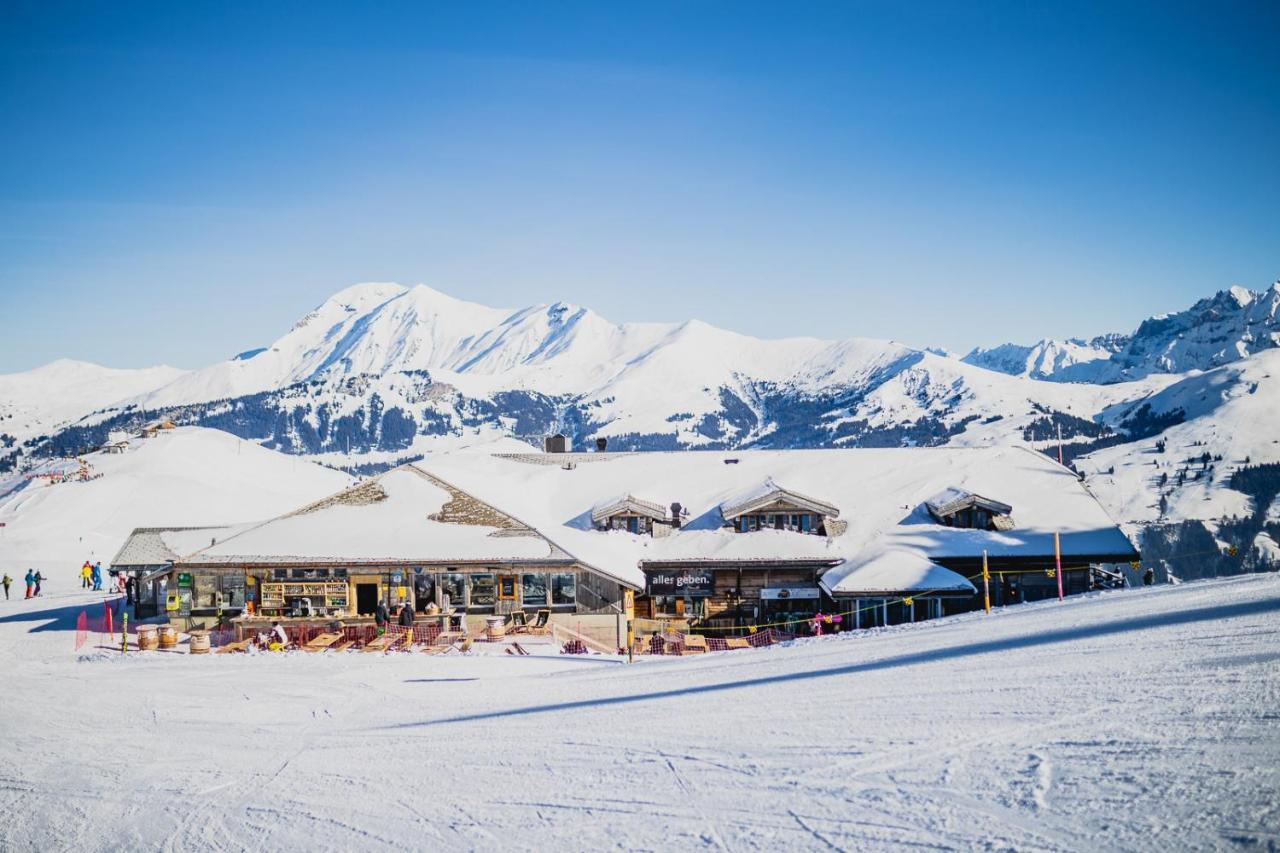 Berghotel Leiterli Lenk Buitenkant foto