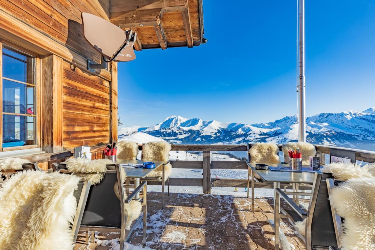 Berghotel Leiterli Lenk Buitenkant foto
