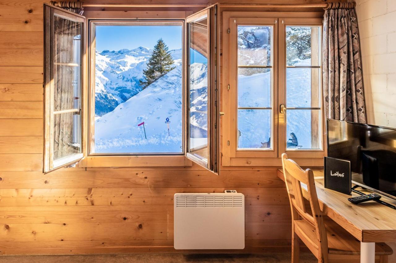Berghotel Leiterli Lenk Buitenkant foto