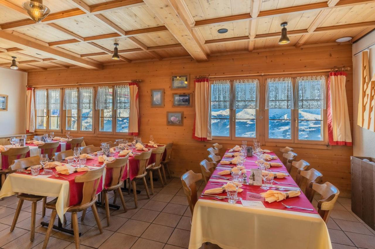 Berghotel Leiterli Lenk Buitenkant foto