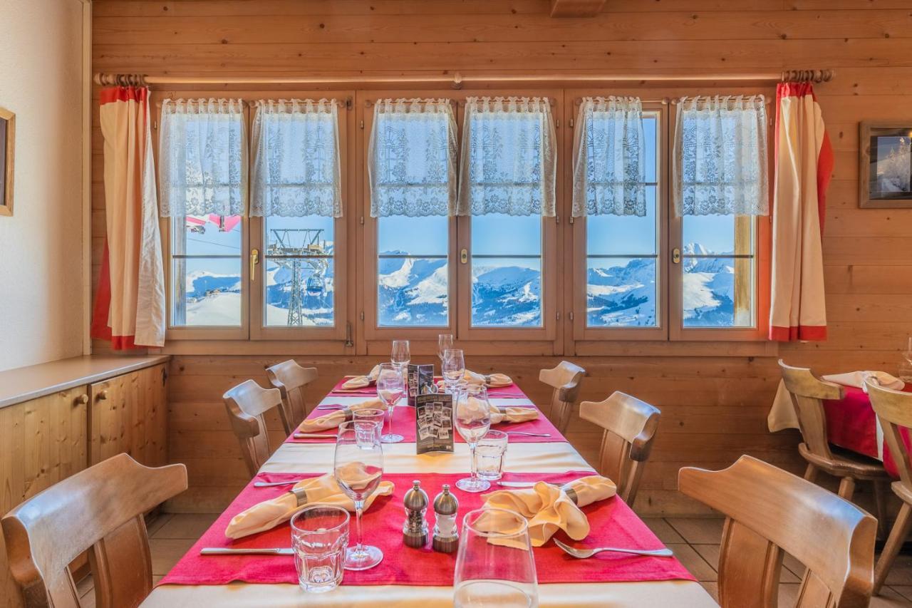 Berghotel Leiterli Lenk Buitenkant foto